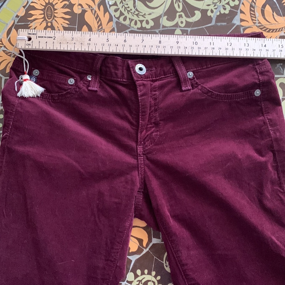 AG Corduroy Pants Sz: 27R - Picture 3 of 7